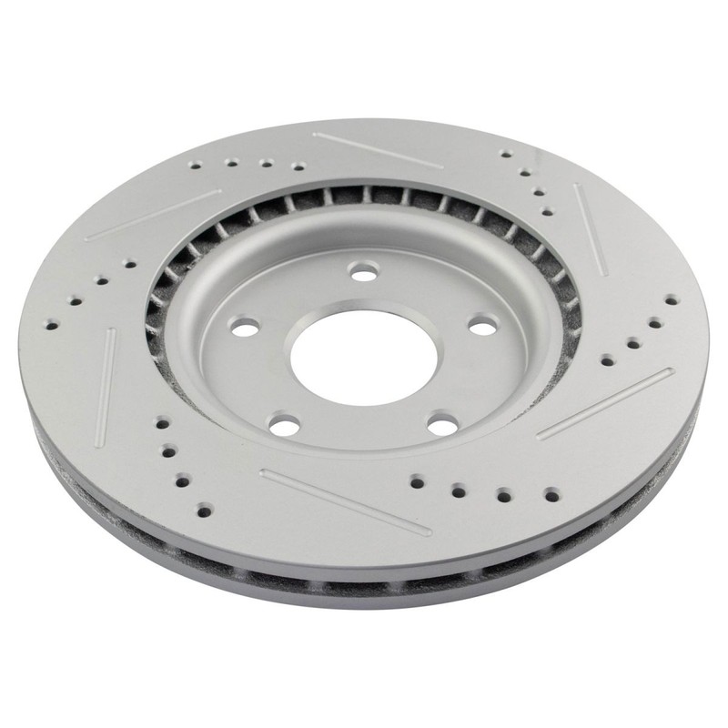 TRQ Performance Brake Pad & Rotor Kit Fits Volkswagen gallery