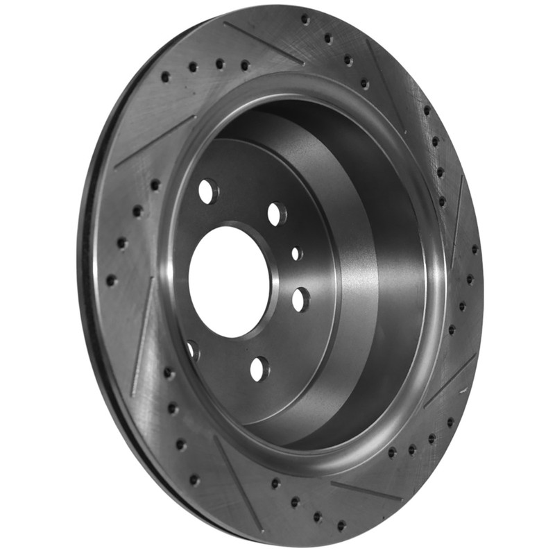 2Pcs 324mm Rear Drilled Brake Rotors for Chevy Colorado GMC Canyon 2015-2022 gallery