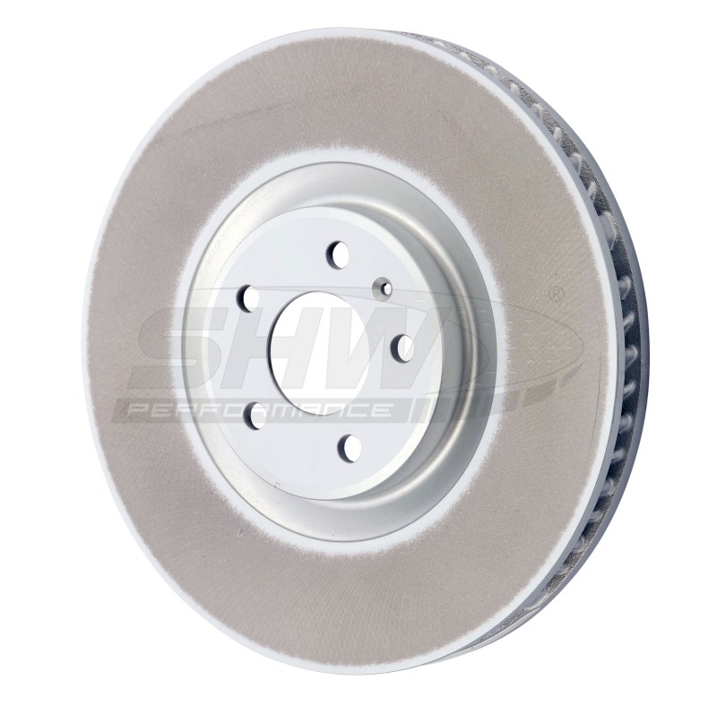 SHW Fits 20-21 Porsche Macan GTS 2.9L Right Front Smooth Monobloc Brake Rotor gallery