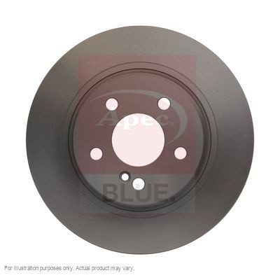 2x APEC Rear Brake Discs for MERCEDES-BENZ C-CLASS Coupe 300mm Solid SDK6546 gallery