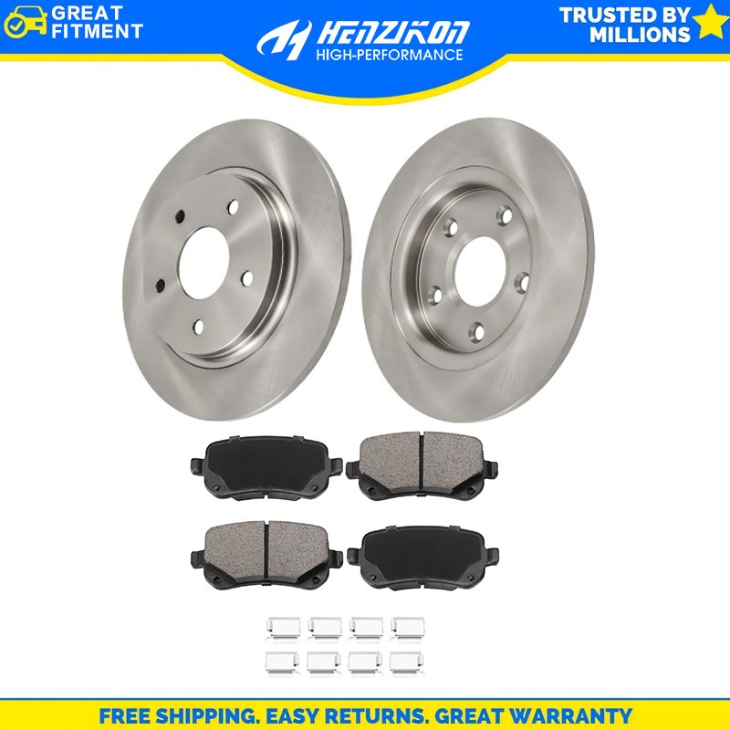 12″ (305mm) Rear Rotor Brake Pad for Dodge Grand Caravan Journey Town & Country