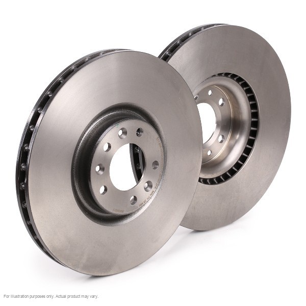 2X APEC Front Brake Discs for PEUGEOT 407 Coupe 2009- 340mm Vented DSK3058 gallery