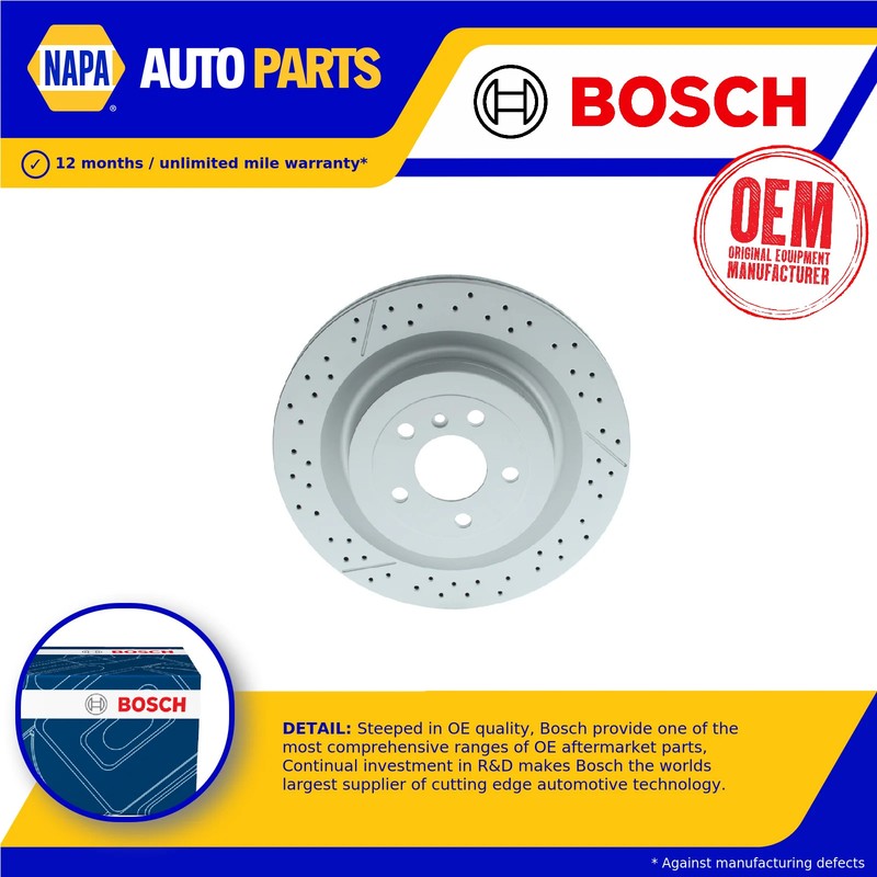 2x Brake Discs Pair Vented fits MERCEDES ML63 AMG W166 5.5 Rear 11 to 15 345mm