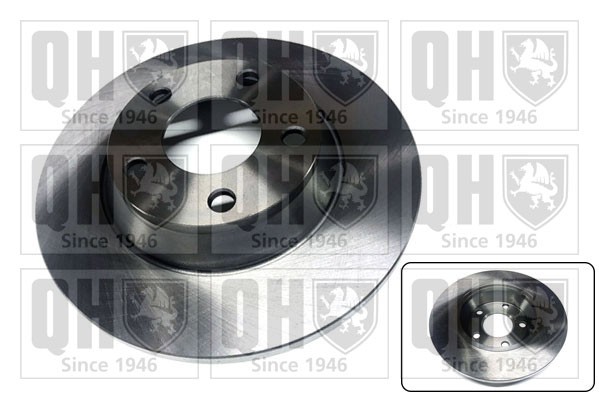 2x Brake Discs Pair Solid fits AUDI A4 B5 1.9D Front 95 to 97 280mm Set QH New gallery