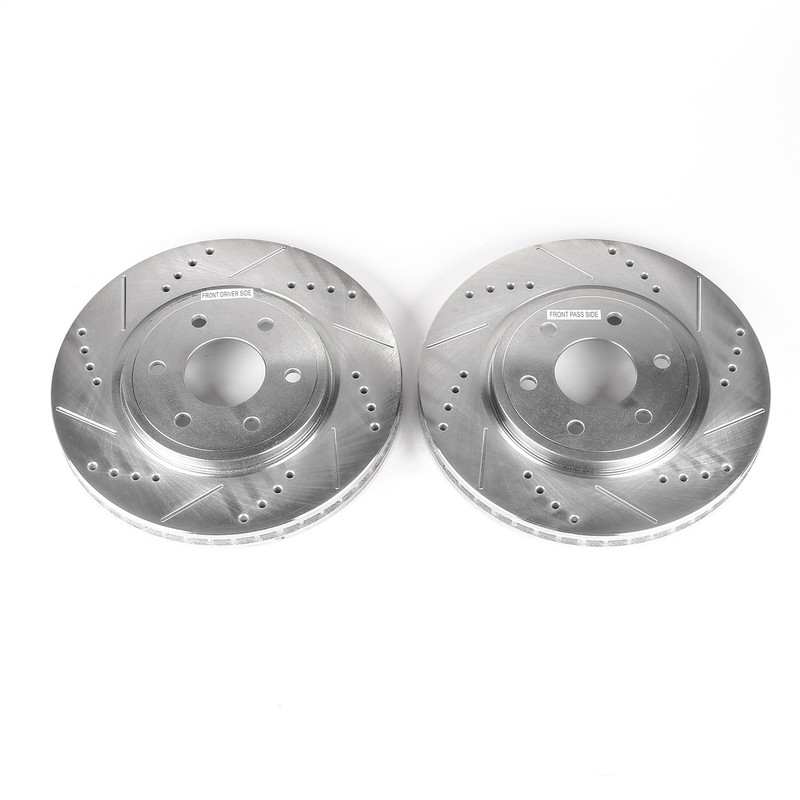 PowerStop JBR1124XPR Disc Brake Rotor Set For Select 05-22 Nissan Suzuki Models
