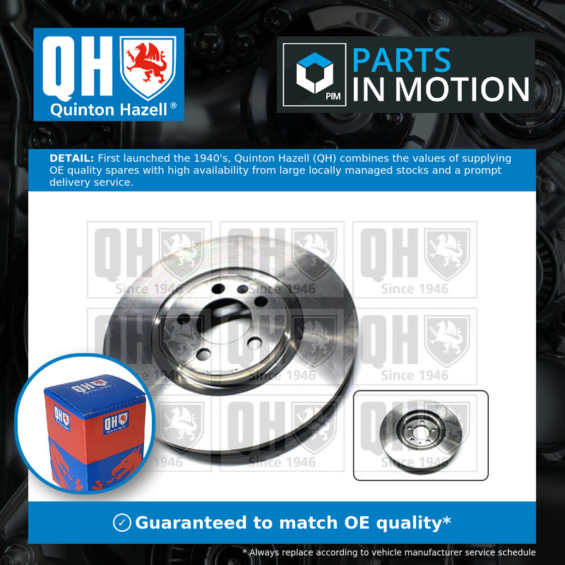2x Brake Discs Pair Vented fits SEAT IBIZA Mk4 1.8 Front 15 to 16 DAJA 310mm Set