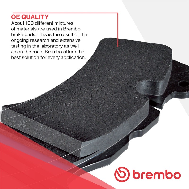 2x Brake Disc Front Vented Fits BMW 1 Series 3 Series 4 Series BREMBO 09.C114.11 gallery