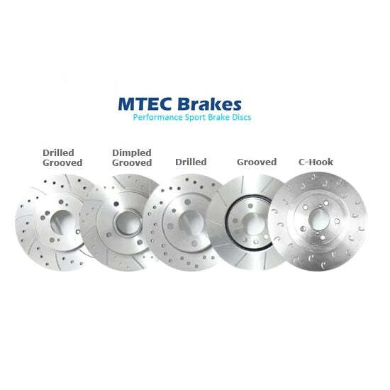 MTEC Front 324mm & Rear 280mm Brake Discs for Ford Focus RS Mk1 2.0 gallery