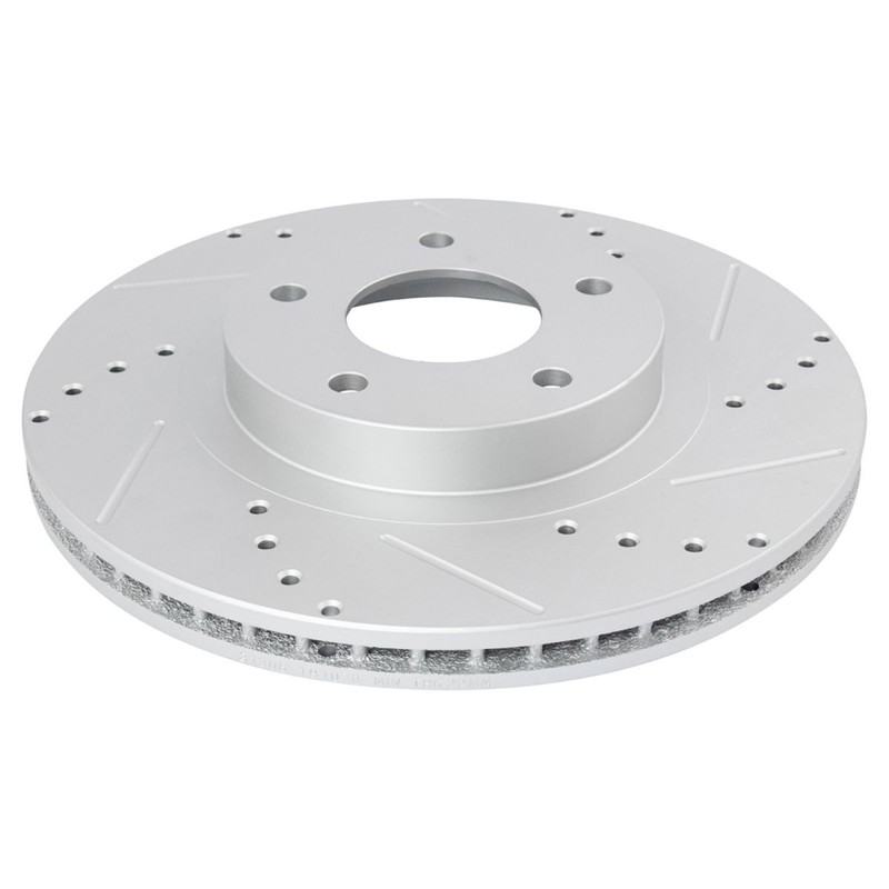 TRQ Performance Front Brake Pad & Rotor Kit Fits Nissan gallery
