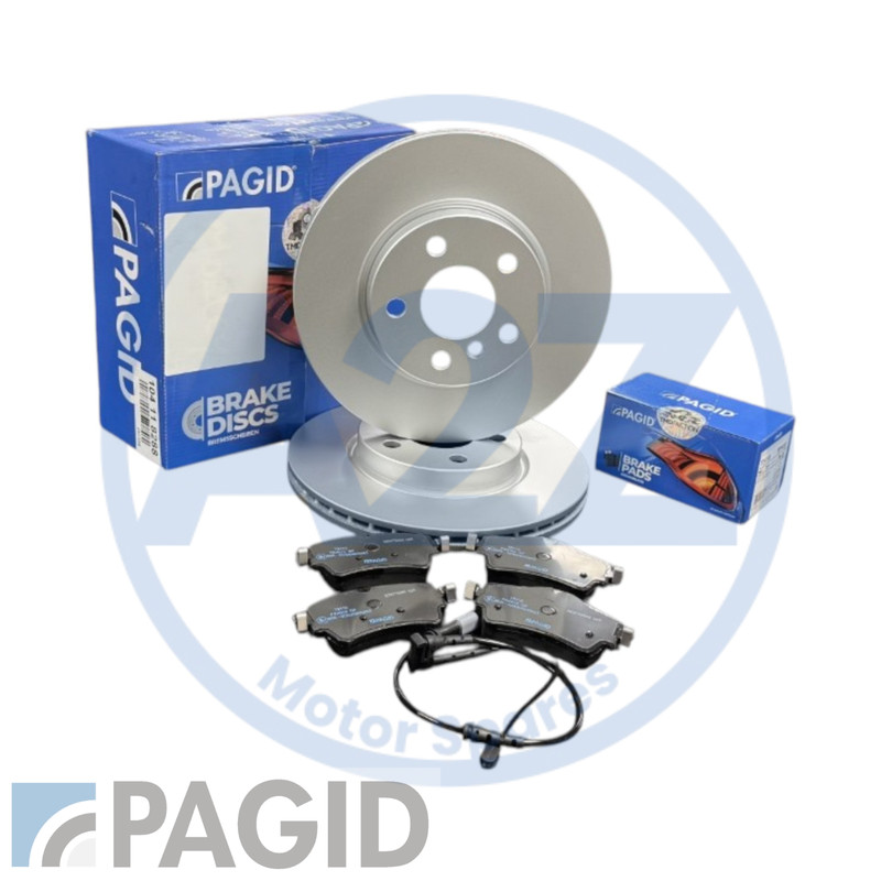 FRONT PAGID BRAKE DISCS 294MM & PADS FIT MINI COOPER S 2.0 MK4 F56 2013 ON