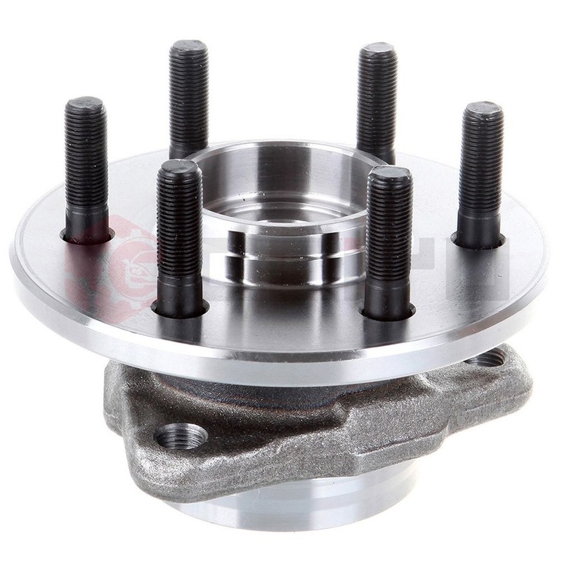 Front Brake Rotors Ceramic Pads Wheel Hub Bearings Kit For 00-02 Dodge Dakota gallery
