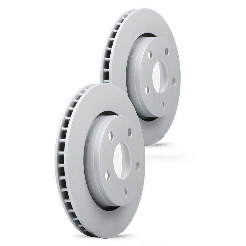 New 2PCS Front Coated Vented Disc Brake Rotor Fits Jeep Wrangler-JK gallery