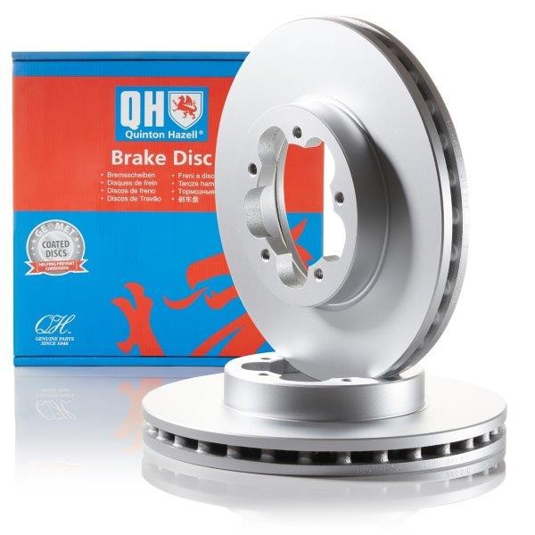 2x Brake Discs Pair Vented Front 280mm BDC5523 Quinton Hazell Set 1371394 New gallery