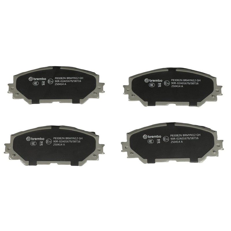 Brembo OEM Front Ceramic Brake Pads Kit For 2009-2010 Pontiac Vibe 9 Yr Warranty gallery
