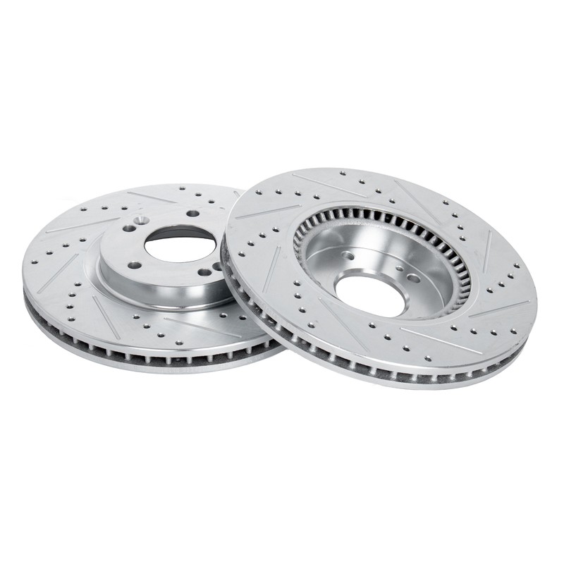 4PCS Front & Rear Disc Rotors Ceramic Brakes Pads For Hyundai Sonata Kia Optima gallery