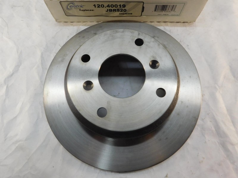 Centric Rear Brake Disc 120.40019 for ACURA Legend 1987-1990