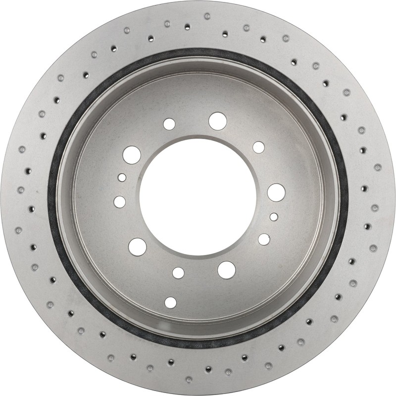 Brembo Rear Disc Brake Rotor for Sequoia, LX570, Land Cruiser+More (09.D618.1X) gallery