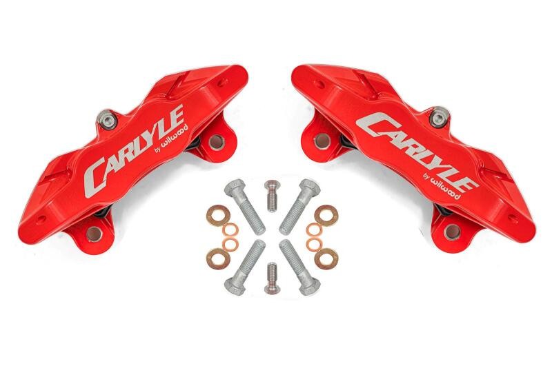 BMR Suspension Red Brake Calipers for 2014-2019 Chevy Corvette & 2010-2015