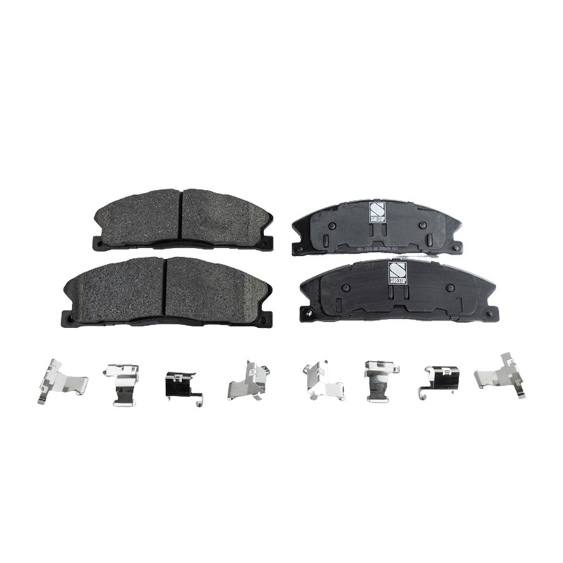 Front & Rear Brake Pads Set for Ford Taurus Lincoln MKT MKS Flex Explorer 13-14 gallery