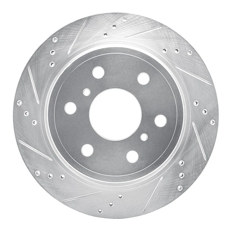 R1 Concepts 631-48053L for 07-20 Cadillac Escalade EXT Rear Left Silver Brake