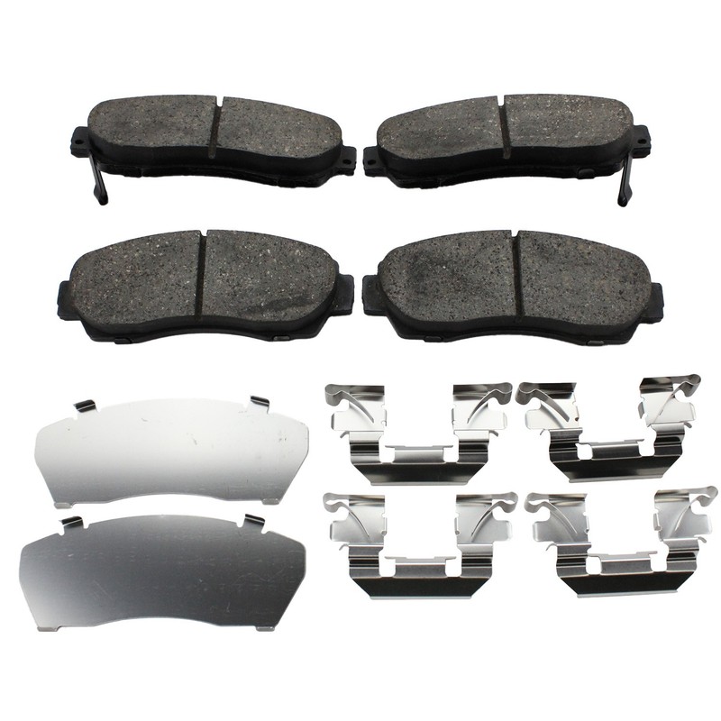 DuraGo Front Rotors TRW Pro Ceramic Disc Brake Pad Kit For Accord Crosstour CR-V gallery