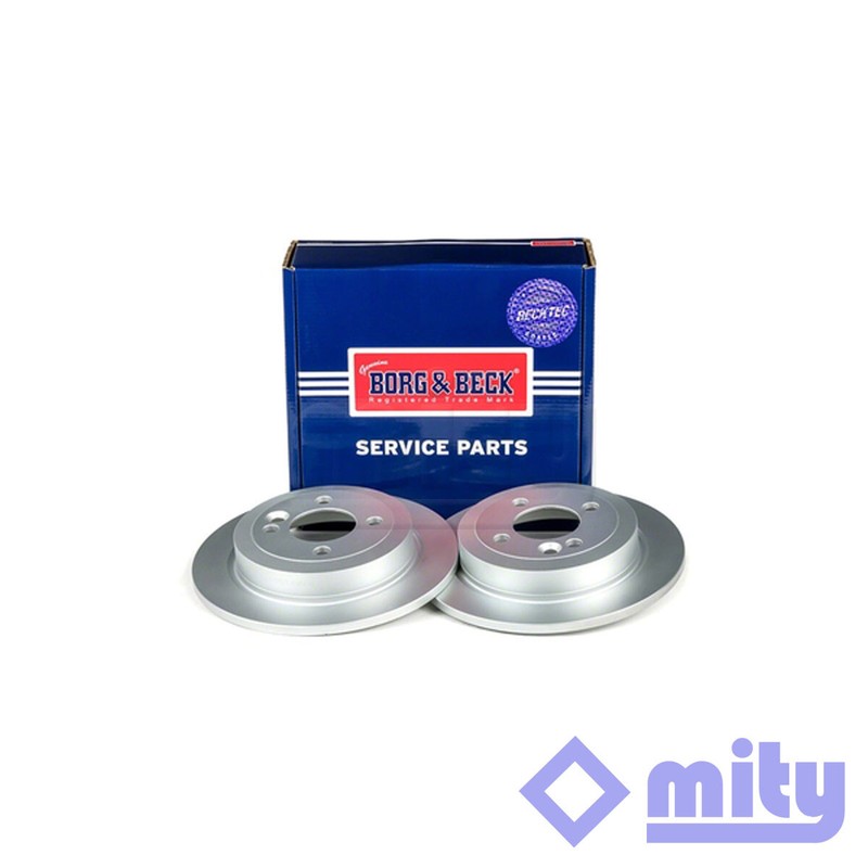 Fits Mini Cooper 2001-2015 One 2001-2007 1.6 D One 1x Brake Disc Rear Mity gallery