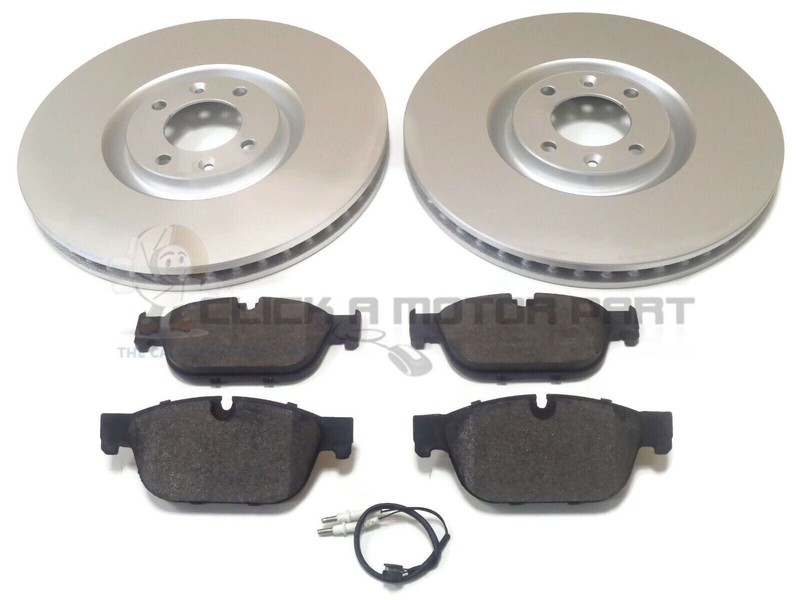 Front 2 Brake Discs & Pads Set New For DS4 1.6 THP 200 210 BHP 2015-2018 (340mm)