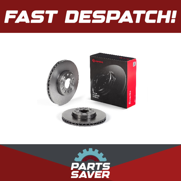 2x Brake Discs Pair Vented fits VW JETTA Mk3, Mk4 Front 04 to 18 288mm Set New
