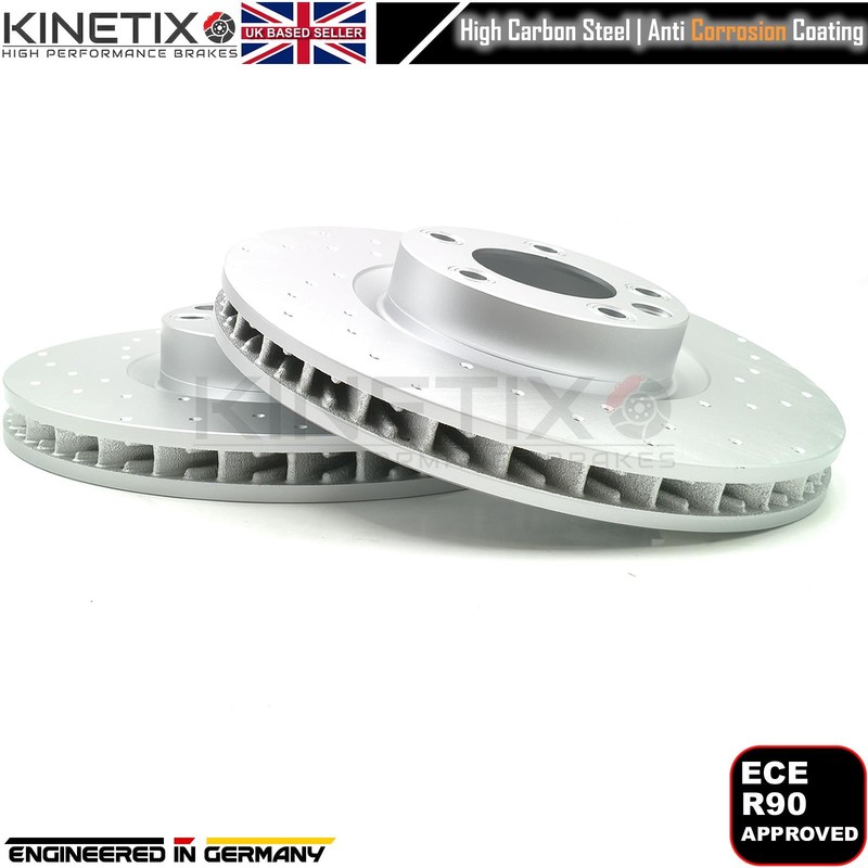 FOR PORSCHE CAYENNE 3.6 GTS FRONT REAR DRILLED BRAKE DISCS PADS WEAR SENSORS gallery