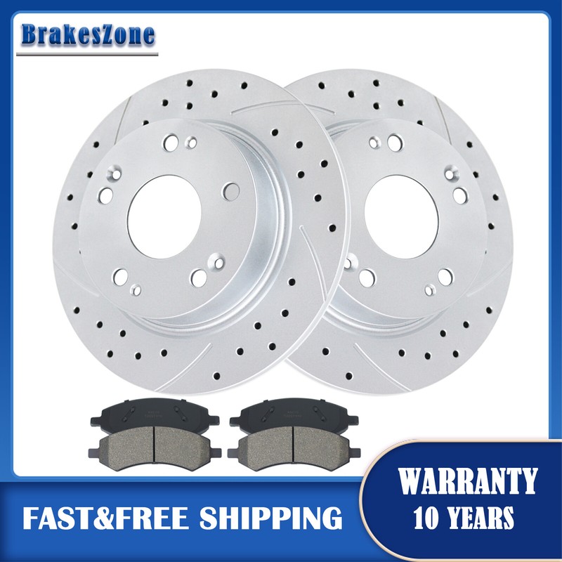 ​Rear Brake Rotors Brake Pads Fit for Honda Accord Coupe Coupe Sedan 2011-2012