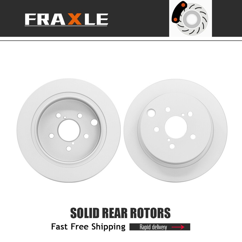 274mm Rear Brake Rotors for 14-17 Subaru Forester 2.5L 15-20 Impreza Crosstrek