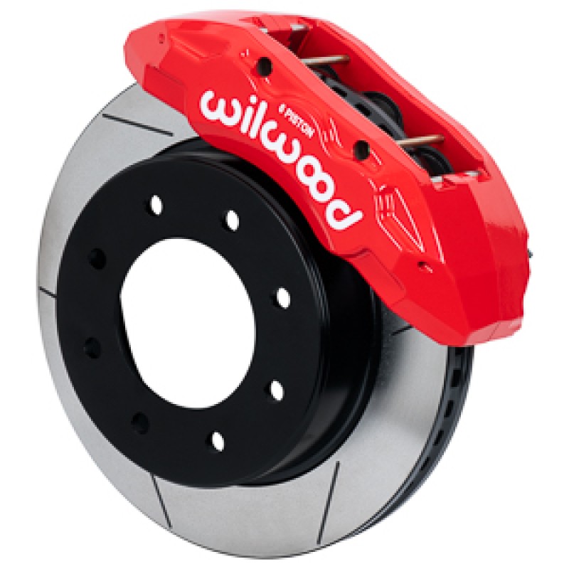 Wilwood TX6-DM Front Brake Kit 15-inch Red for Ford F-250/F-350 2013-2022