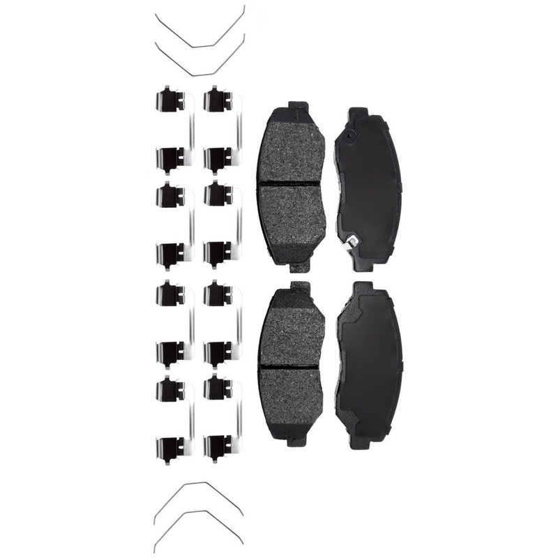 New OE Front & Rear Ceramic Brake Pads Kit For 2011-2016 Honda CR-V, 12 Yr Warr. gallery