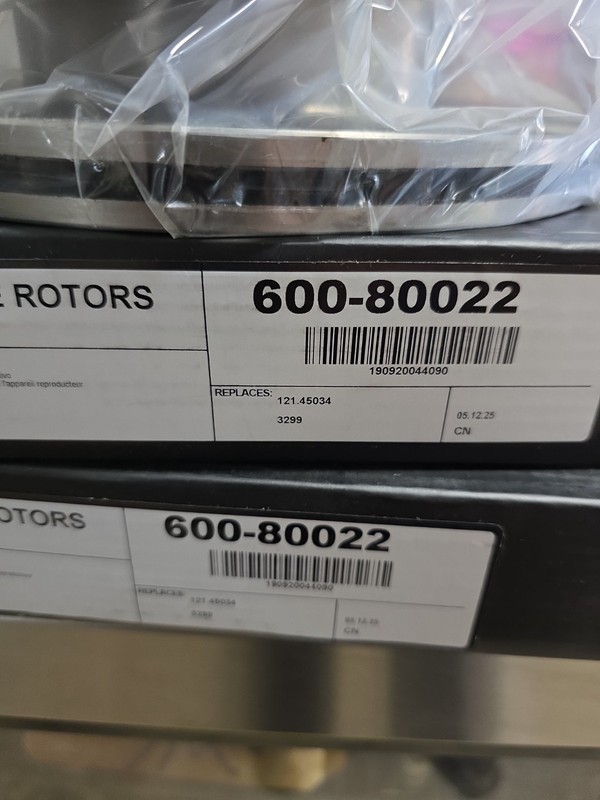 New Pair (2) Dynamic Friction Company 600-80022 Disc Brake Rotors 2 gallery