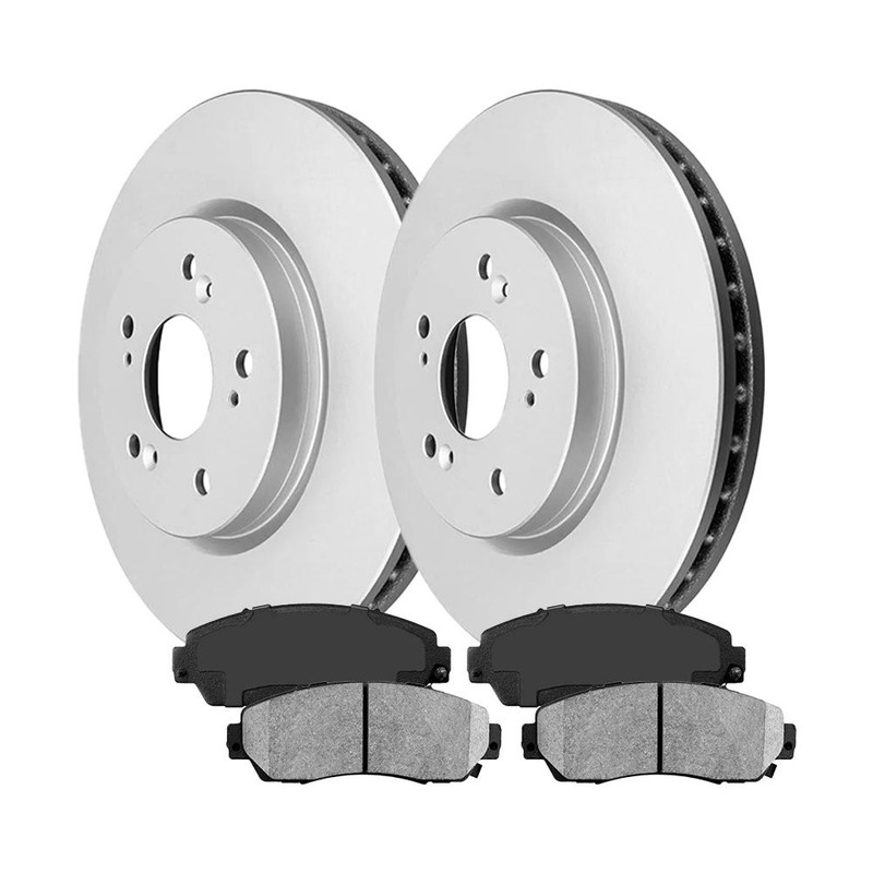 Front Brake Rotors & Pads for 2012-2015 Honda Crosstour