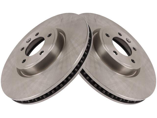 TRQ 34ZG79B Front Brake Rotor Set Fits 2019-2020 Land Rover Range Rover