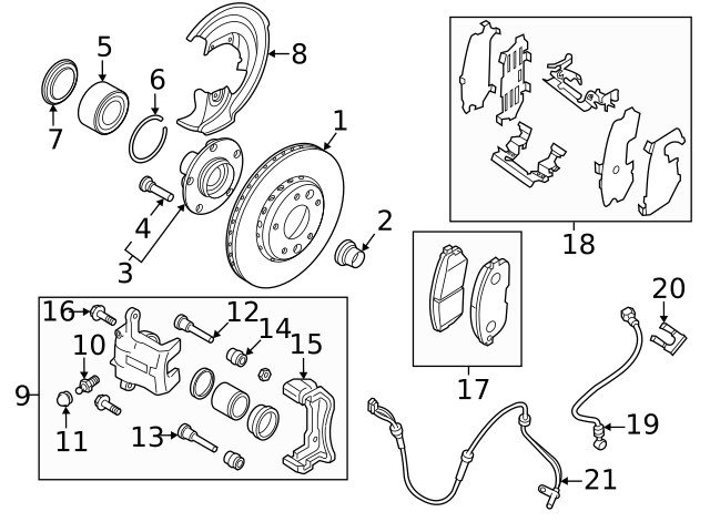 Genuine Nissan Rotor-Disc Brake Front 40206-6LE0A gallery