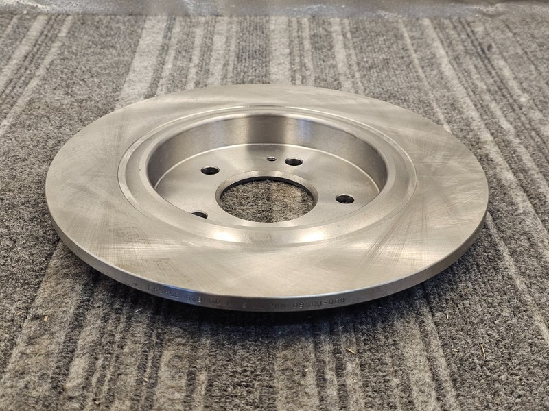 DFC 600-03060 Premium Solid Rear Brake Rotor For Hyundai Santa Fe 2019-2020 gallery