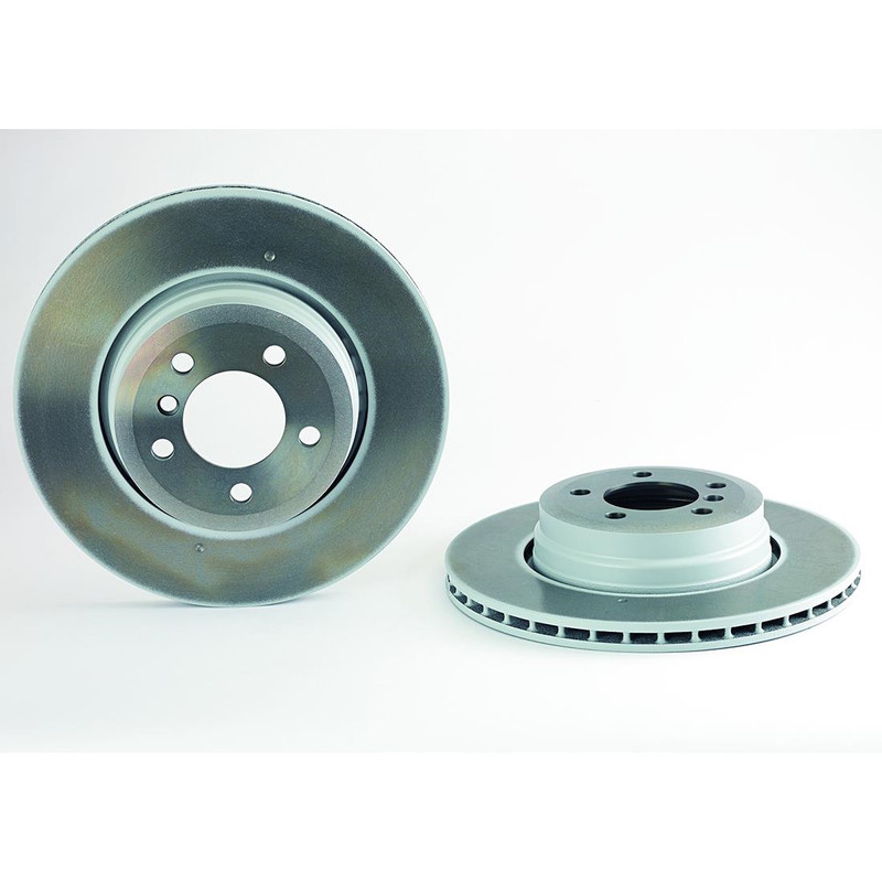 Fits 2005-2006 BMW 760i Front Rear Kit Brake Rotors & Ceramic Brake Pads -Brembo gallery