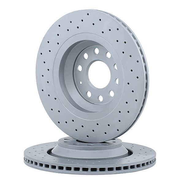 Zimmermann Perforated Discs Rear VW Golf VII GTI R Audi S3 Leon Cupra Ø 310Mm gallery
