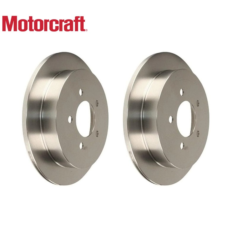 Pack of 2 Rear Disc Brake Rotor OEM Motorcraft BRRC67 for Ford