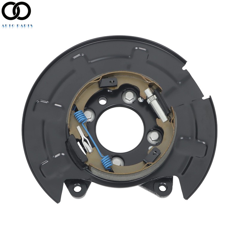Rear Right Black Brake Backing Plate Dust Shield For Ford F-150 Lobo 2012-2020 gallery