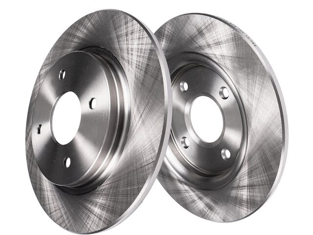 Detroit Axle 48YT13H Rear Brake Rotor Set Fits 1992-1995, 1999-2000 Honda Civic