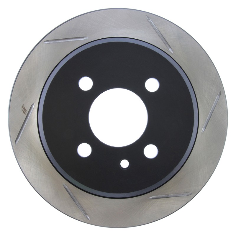 StopTech 126.34019SL Sport Slotted Rear Driver Side Brake Rotor for 91 BMW 318i gallery