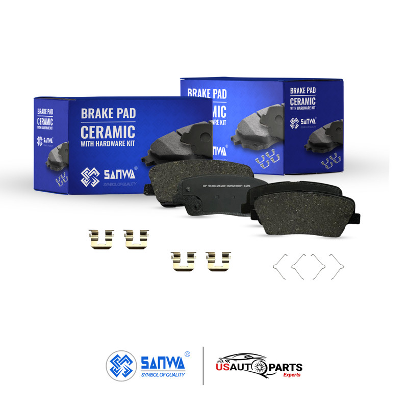 REAR BRAKE ROTOR GEOMET SOLID D&S & CERAMIC PAD KIT 303 mm FOR HYUNDAI 2016-2019 gallery