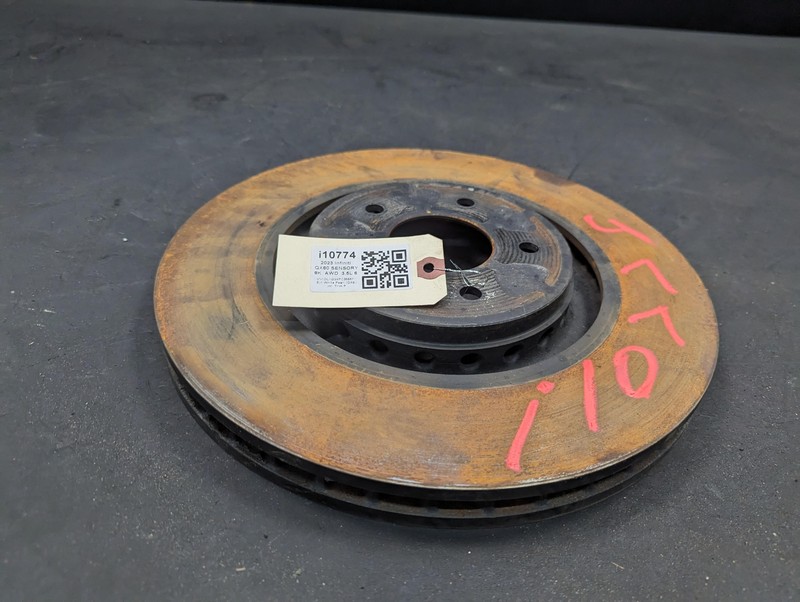 Front Left Disc Brake Rotor 2023 Infiniti QX60 40206-6SA0A 2022 2024 2025 gallery