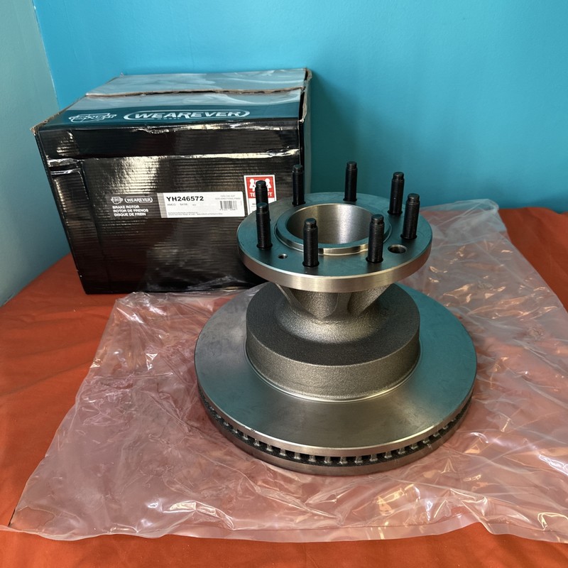 Frt Rotor & Hub Assy for Ford E350 E450 Super Duty Wearever YH246572 AIMCO 54158