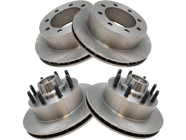 For 2007 Ford E150 Brake Rotor Set Front and Rear 13774HPGQ Brake Rotor gallery