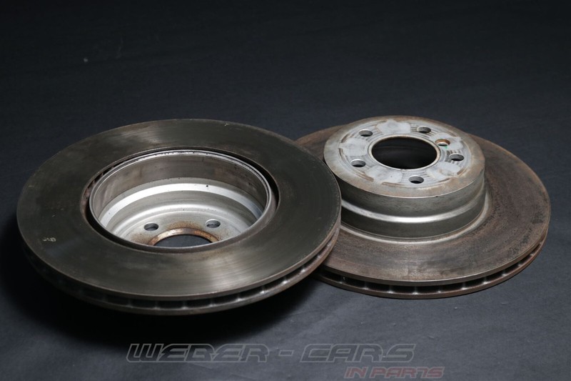 6793246 Brake Discs 345X24MM Brake System Rear ORIGINAL BMW X5 E70 F15 M50DX