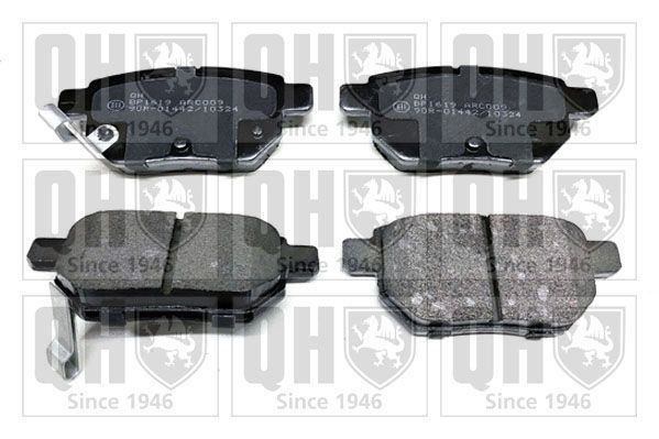 Quinton Hazell Front Discs (Pair) & Front Pads + Rear Discs (Pair) & Rear Pads gallery